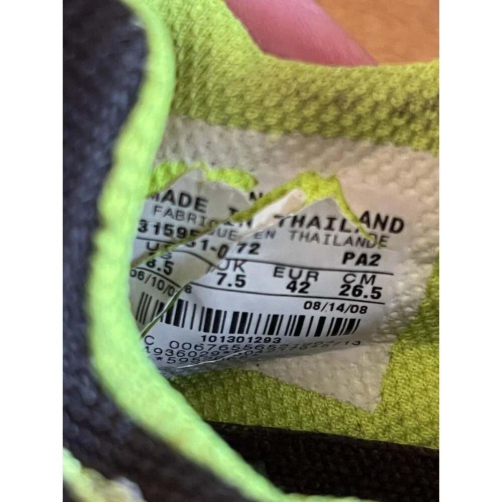 Nike ACG Wildedge Shoes Mens Size 8.5 Black Volt Trail Running Sneakers